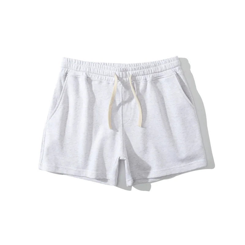 Pantaloncini casual estivi da uomo, traspiranti, 100% cotone, pantaloncini da spiaggia, comodi, per fitness e basket, pantaloni corti sportivi, bermuda da uomo.