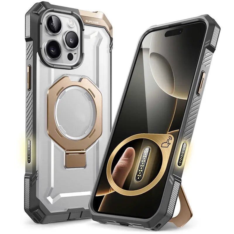 Custodia per iPhone 16 Pro Max con pulsante di controllo fotocamera SUPCASE UB Grip, custodia robusta e resistente, magnetica, con supporto.