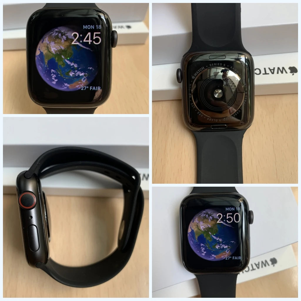 Apple Watch Series 4 100% Originale Smartwatch 40MM/44MM GPS in Alluminio con Cinturino Sport (Rinnovato) In Super Offerta.