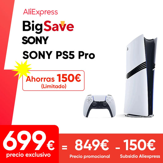 Console Originale Sony PlayStation 5 Pro, Sony PS5 Pro, Console Ottimizzata con Ray Tracing Avanzato, Prestazioni della Console Ottimizzate, SSD Ultra-High Speed