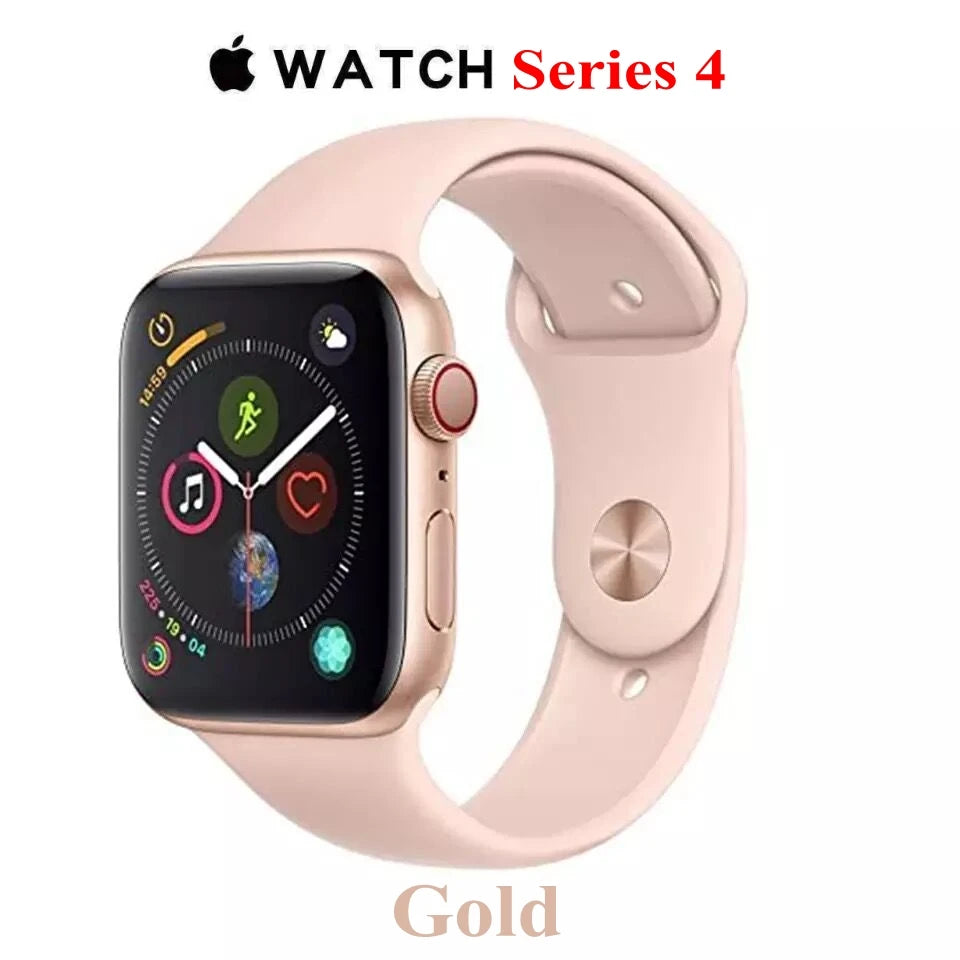 Apple Watch Series 4 100% Originale Smartwatch 40MM/44MM GPS in Alluminio con Cinturino Sport (Rinnovato) In Super Offerta.