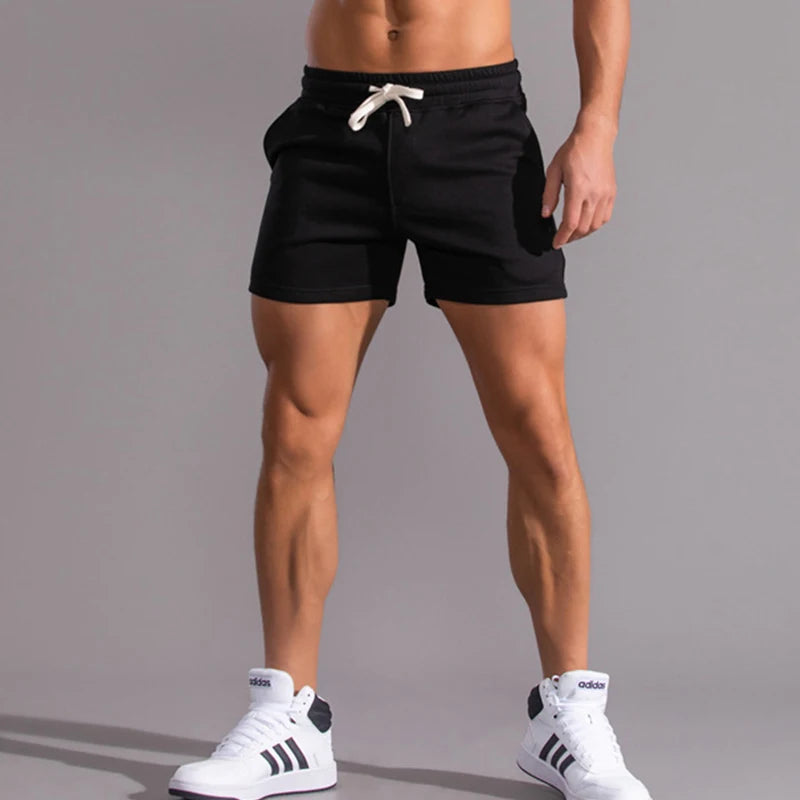 Pantaloncini casual estivi da uomo, traspiranti, 100% cotone, pantaloncini da spiaggia, comodi, per fitness e basket, pantaloni corti sportivi, bermuda da uomo.