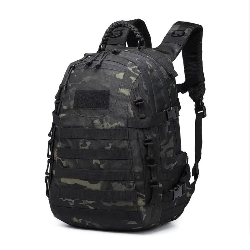 Zaino Militare Tattico da Uomo, Zaino Outdoor Impermeabile per Campeggio, Caccia, Trekking, Sport, Zaino Softback, Grande Capacità, Zaino Molle da Esercito.