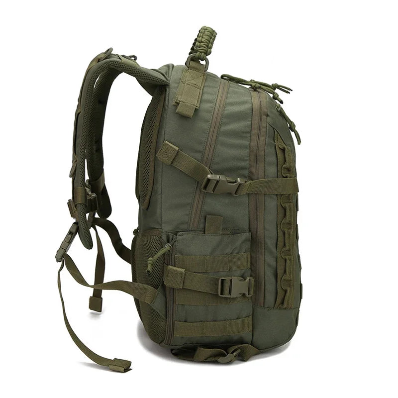 Zaino Militare Tattico da Uomo, Zaino Outdoor Impermeabile per Campeggio, Caccia, Trekking, Sport, Zaino Softback, Grande Capacità, Zaino Molle da Esercito.